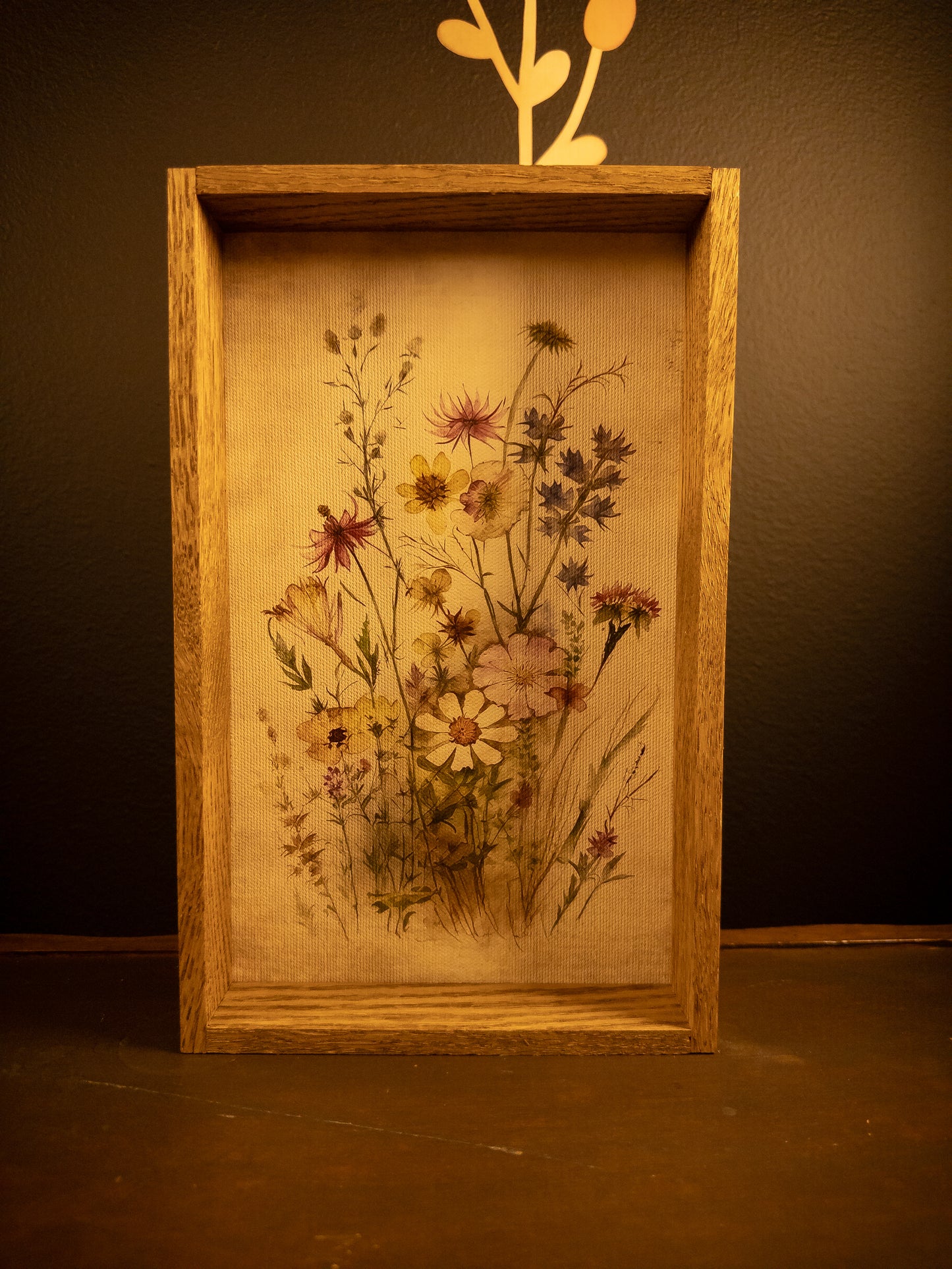 Whisperfield – Framed Wildflower Art Print