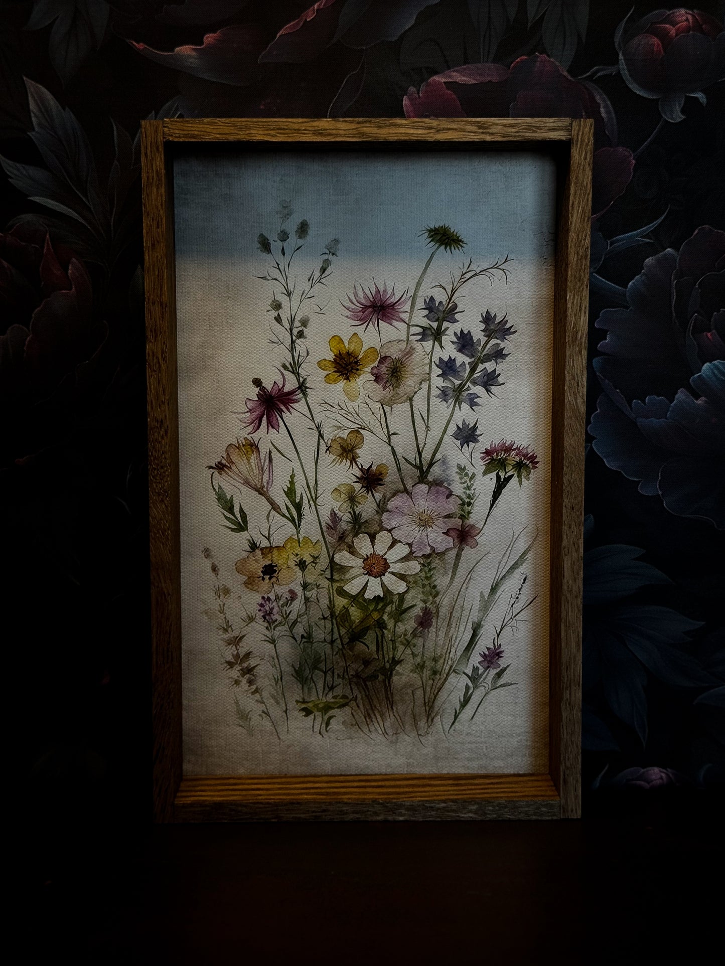 Whisperfield – Framed Wildflower Art Print