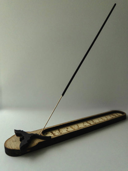 Nightwing Watcher – Wood Incense Holder