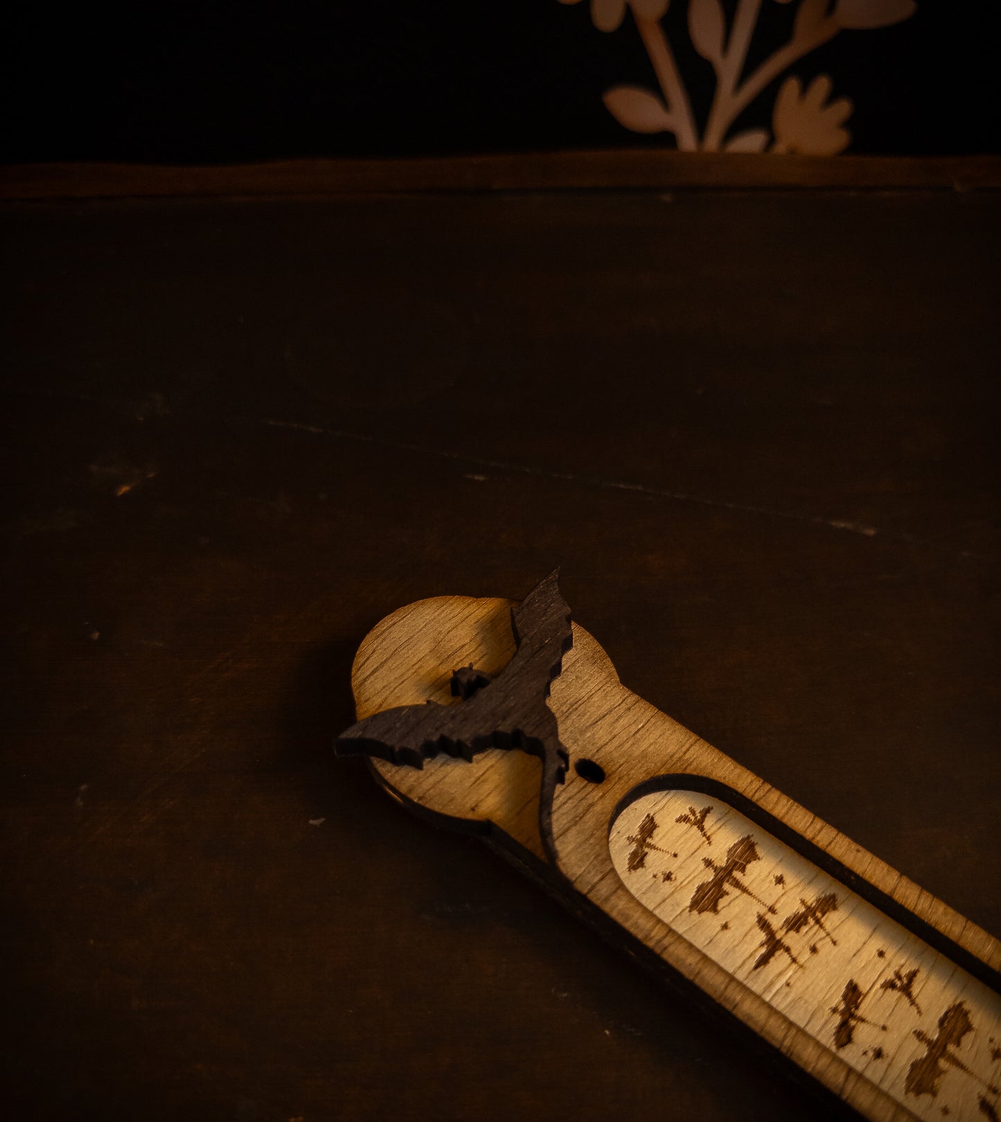 Nightwing Watcher – Wood Incense Holder