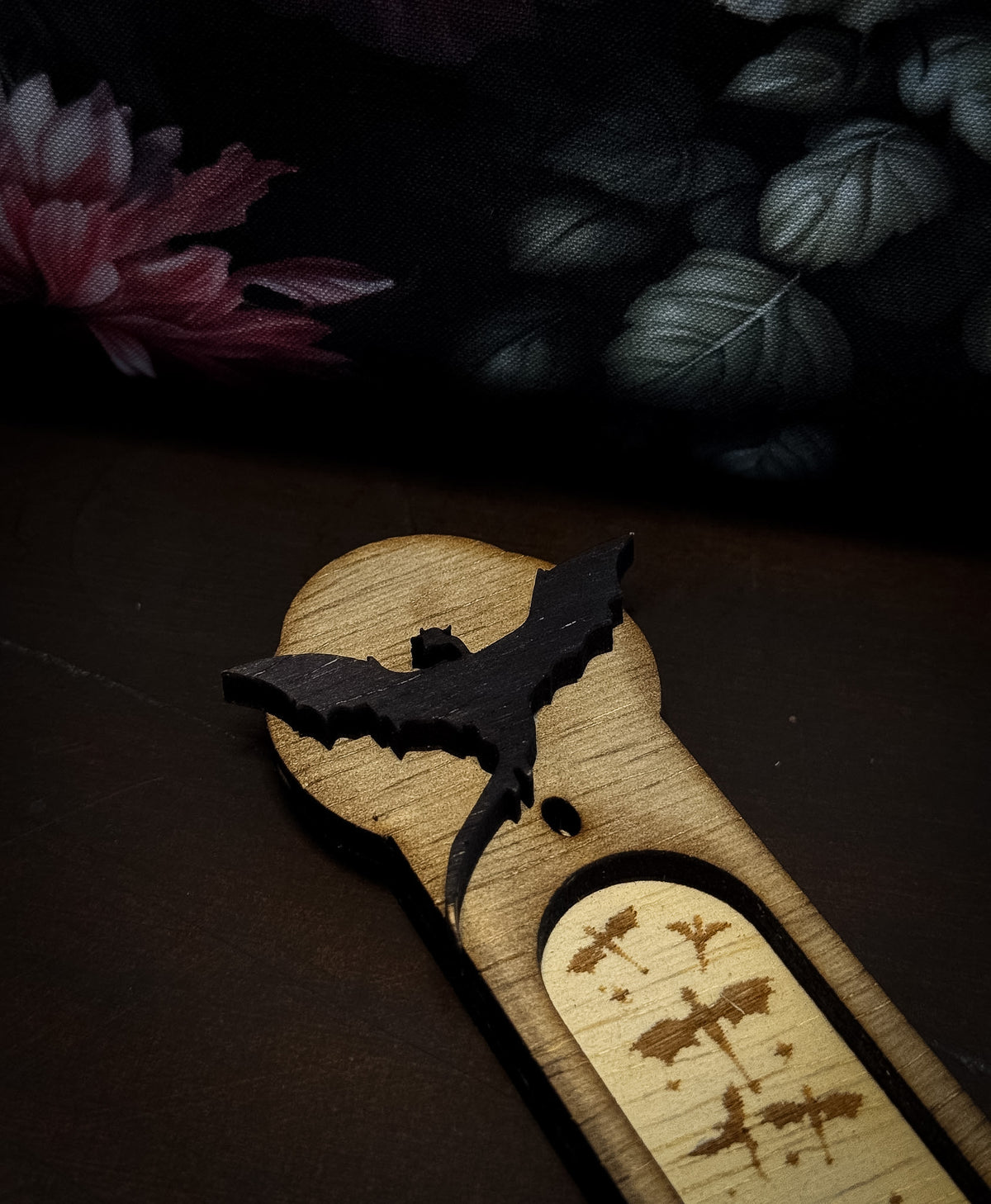Nightwing Watcher – Wood Incense Holder